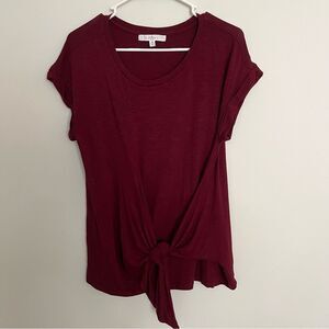 Fever Top with Front Knot. Size M.